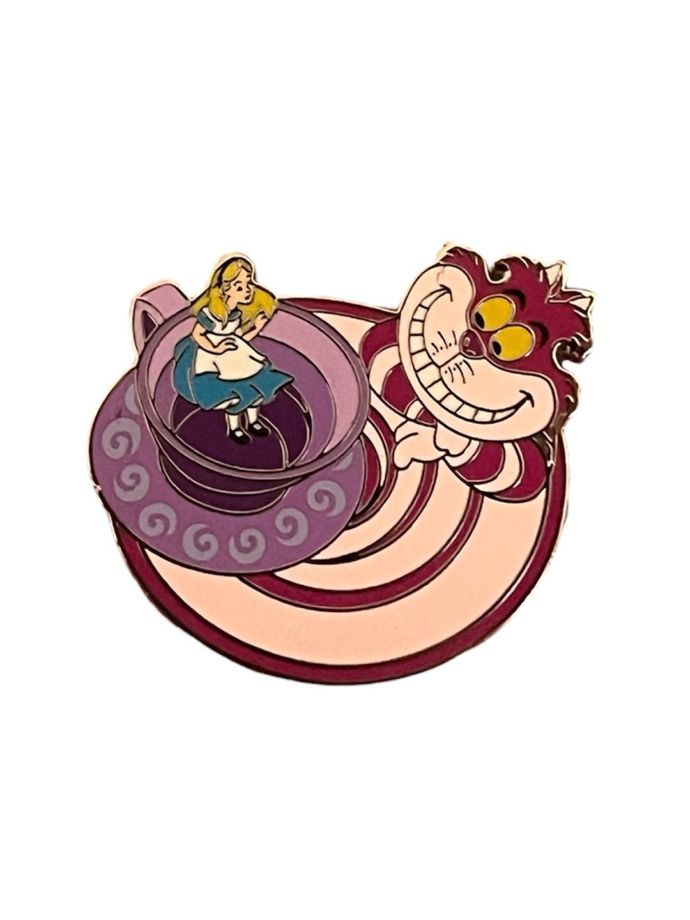 Disney Pin-Disney‎ Park Attractions Mystery-Mad Tea Party-Alice In Wonderland